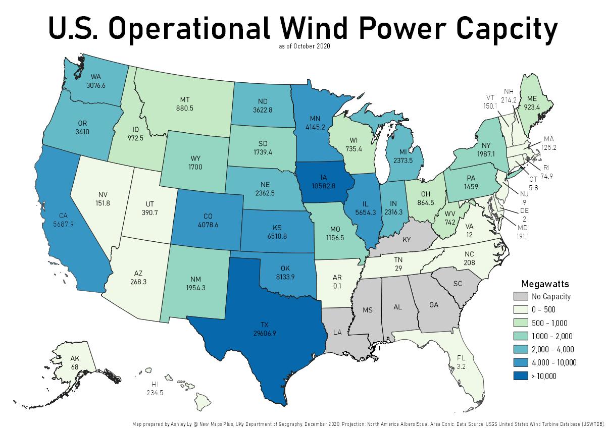 U S Wind Turbine Analysis